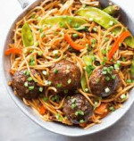 Veg Manchurian Noodles