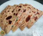 Chilly Onion Paratha
