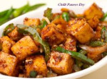 Chilly Paneer Dry